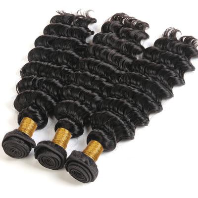 China Malaysian Deep Wave Mink Unprocessed Deep Wave 8A Virgin Hair Vendors for sale