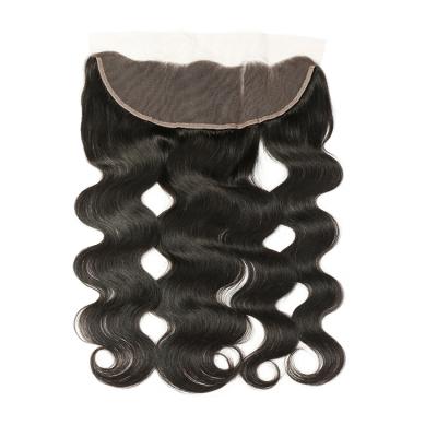 China Body Wave Brazilian Virgin Hair Body Wave 13*4 Swiss Lace Closure for sale