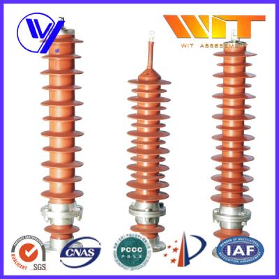 China 39KV - 51KV Electronic Substation Lightning Arrester with Polymer Housing for sale