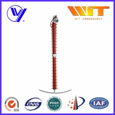 China 180KV - 240KV Zinc Oxide Line Surge Arrester KEMA with Smooth Volt - Second Curve for sale