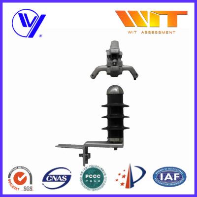 China C Type Gap Metal Oxide Lightning Arrester 10KV for Transmission Line for sale