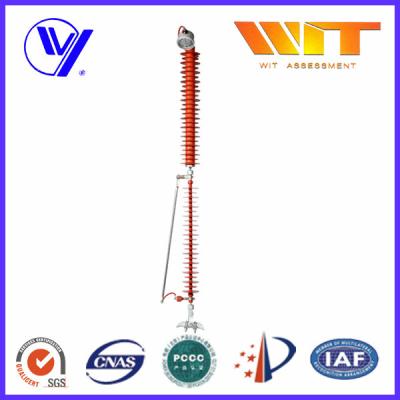 China 110KV 10KA KEMA Transmission Line Surge Arrester with Leave Device for sale