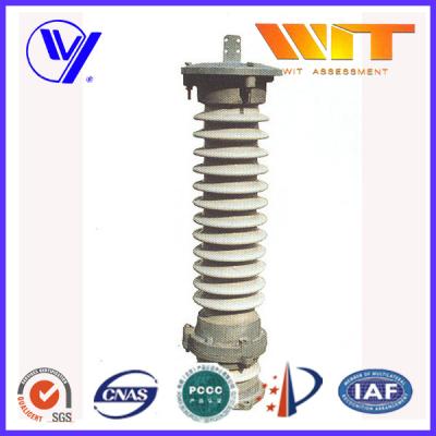 China MOA Type Lightning Surge Arrestor 69KV 10KA Outdoor Porcelain Arrester for Distribution Networks for sale