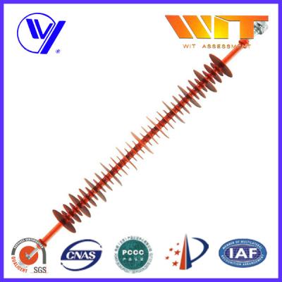 China Elektro Polymeer Pin Type Polymer Suspension Insulators, Silicone Rubberisolatie 66KV Te koop