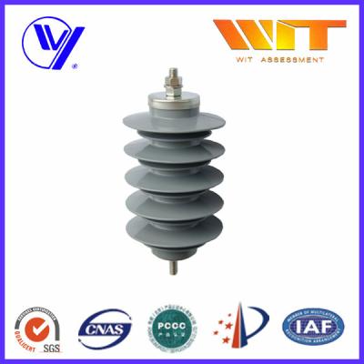 China Lightning Protection Equipment Polymeric Metal Oxide Surge Arrester 10KA , 24KV for sale