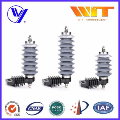 China 10KA Polymer Surge Protection Varistor Lightning Arrester 18KV for sale