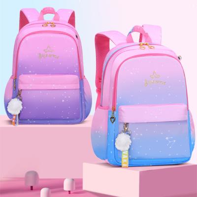 China Waterproof Lightweight Girls School Backpack Bookbags Large Capacity Waterproof School Bag New Design Mochilas en venta