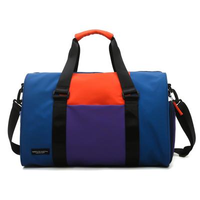 China New Fashion Oxford Gym Outdoor Bags With Shoe Compartment Sports Travel Duffel Bag Travel Bag Luggage for sale