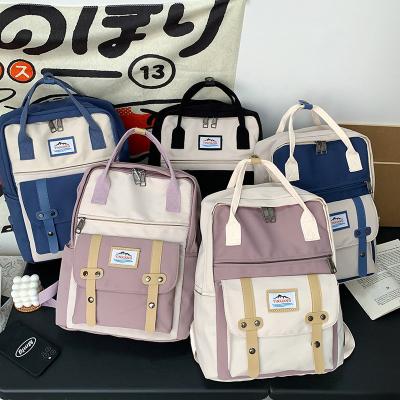 中国 Waterproof 2021 Hot Multi-pockets College Casual Satchels School Backpacks Bags For Boy Girls Kids Teenagers 販売のため