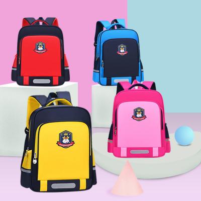 China Wholesale Custom Light Weight Students Casual School Bag Waterproof With Reflective Brand Free Sample Primay Travel Backpack Schoolbags for sale