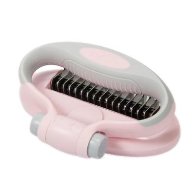 China New Viable Smart Pet Hair Remover Grooming Fur Brush Dog Dematting Comb for sale