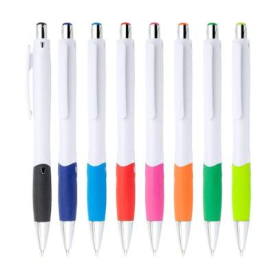 China OEM printing manufacture factory best selling ballpoint color pens with big logo custom pen for sale