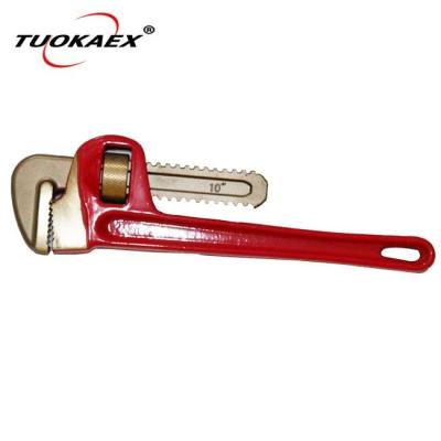 China Non Magnetic Oil China Manufacturer Non Sparking Pipe Wrench for sale