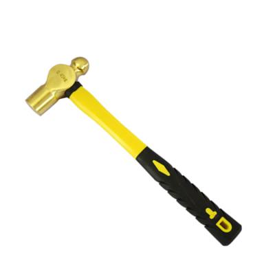 China China OEM Manufacturer Non-Sparking Non-Magnetic Place Corrosion Resistant Ball Pein Hammer for sale