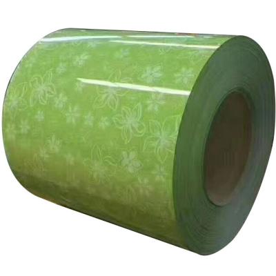 China Building Corrugated Roof / Flower Pattern Design Ppgi Taiwan 15/7um Color For Building Material for sale