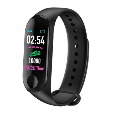 China Hot Sale 3G Smart Bracelet M3 Band 3 Heart Rate Monitor Fitness Tracker Waterproof Smart Watch MI Band 3 for sale