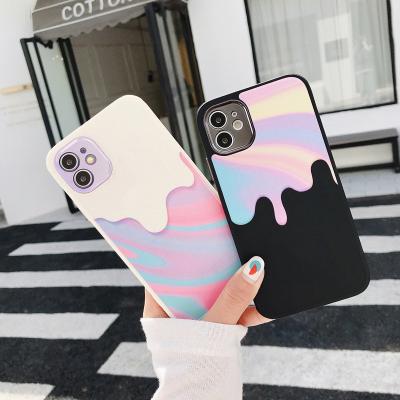 China 2021 Anti-fall Brand Luxury Case Lens Protection TPU Professional Designer Mobile Phone Case For iPhone 12 11 6 7 8 X for sale