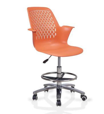 China (Size) adjustable high quality plastic computer chair/staff chair/leisure chair for sale