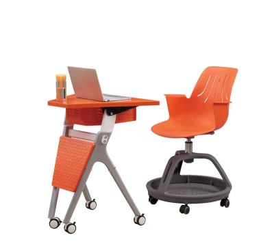 China High Quality Strong Education Equipment School Furniture Set Classroom Desk Student And Chair Living Packing Room for sale