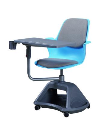 China Strong School Furniture Chairs School Kids Chair With Excellent Training Logo Style Packing Popular Green-Blue Type Notebook Plastic for sale