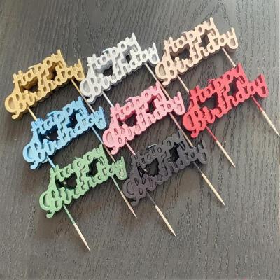 China Hot Sale Wholesale Cheap Cake Topper Letter Metallic Color Multicolor Birthday Candles Letter Birthday Gold Candles for sale