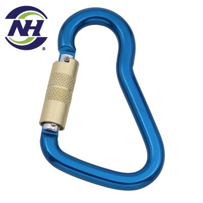 China Heavy Industry High Quality Aluminum Metal Flicker Door Carabiner for sale