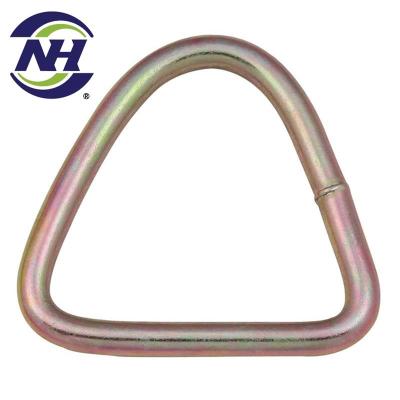 China Antique D Ring Steel Ring Hardware Clamps Triangle D Clip for sale