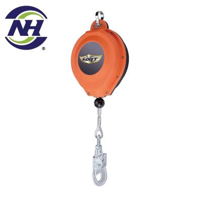 China Impact Resistant Cable Fall Arrest Protection Retractable Lifeline for sale