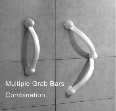 China Supports Up To 500 Pounds Hot Selling Bathroom Grip Bars R Bathroom Handlebars-DIY High Quality Hybrid Shower Handlebars-Bathroom Handlebars for sale