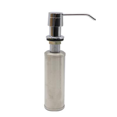 China Hot Sale Foam Soap Dispenser Manual Soap Dispenser For Kitchen Sink Soap Detergent Bottle Dish Kitchen Sink Soap Dispenser Brass for sale