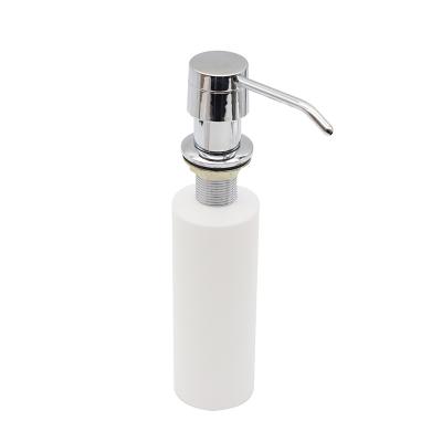 China Foam Soap Dispenser Stainless Steel Kitchen Sink Soap Dispenser With 350/500/1000ml Bottle Hand Kitchen Sink Soap Dispenser Liquid Soap Dispenser for sale