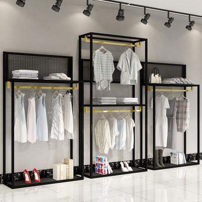 China For Shop Clothing Display Funiture, Equipment Guangzhou, Clothing Showroom Clothing Store Rack for sale