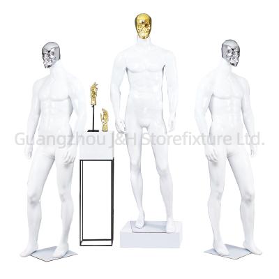 China Fiberglass Fullbody Fashion Dummy Mannequin Men Dummy Body Set Male Muscular Male Mannequin Full Body for sale