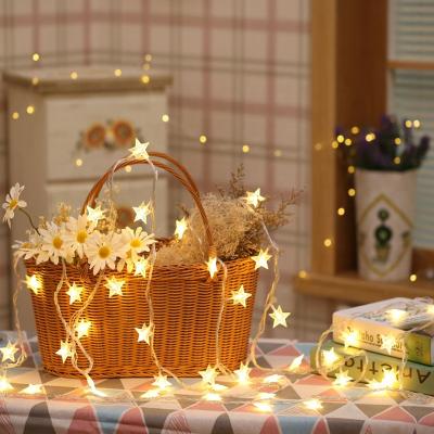 China 33 Ft Outdoor Star String Lights 100 LED Twinkle Decoration, Plug In Fairy String Lights Waterproof For Indoor, Outdoor, Wedding Bettery Box for sale