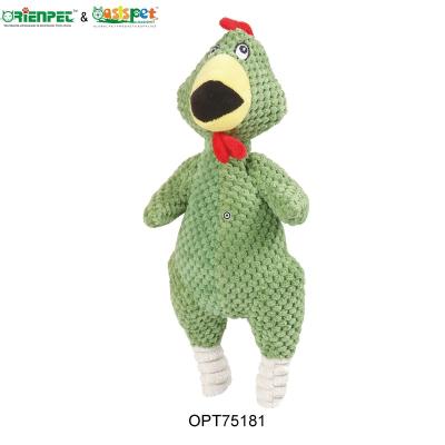 China ORIENPET and OASISPET Viable Plush Dog Chew Toy Chicken OPT75181Pet Toys Pet Products for sale