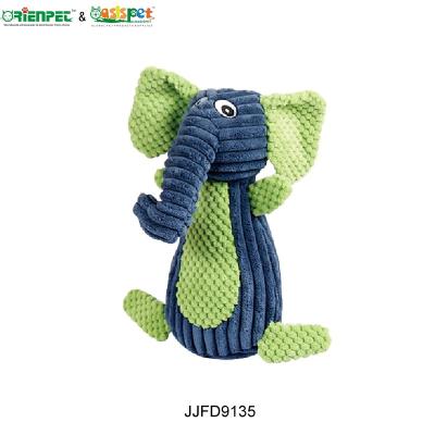 China ORIENPET and OASISPET Sustainable Pet Plush Dog Chew Toy Elephant Ready Stock JJFD9135 Pet Toy for sale