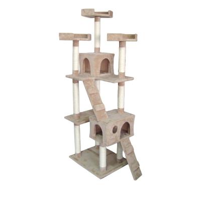 China ORIENPET & OASISPET Stocked Cat Scratcher Stock NTC3022H BG Beige Ready Cat Products for sale