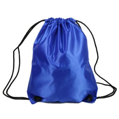 China Wholesale Custom Logo 210d Polyester Soft-loop TB-01-Z Low Price Cheap Drawstring Bag for sale