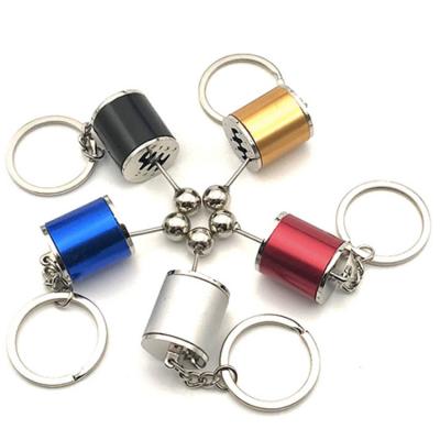 China Wholesale Cute Keychains Luxury Metal Keyring Charms Personalized 3D Logo Key Ring Ball Engraving for sale