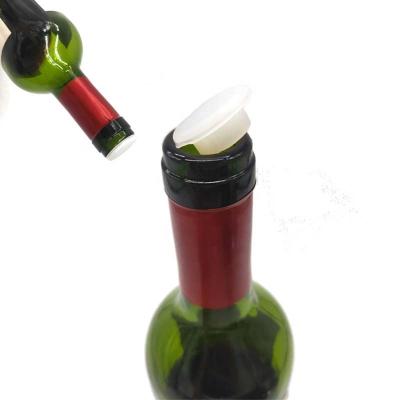 China Non Puddle Food Rated Wine Stoppers, Silicone Wine Cap Reusable Airtight Wine Stopper Accessories for sale