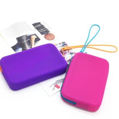 China Customized Waterproof Mobile Phone Wallet Case Silicone Credit Card ID Bag for sale