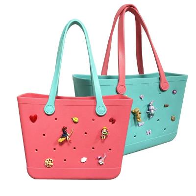 China SWAMP BAG EVA Beach Bag Large Summer Wholesales Hole Waterproof Handbags for sale