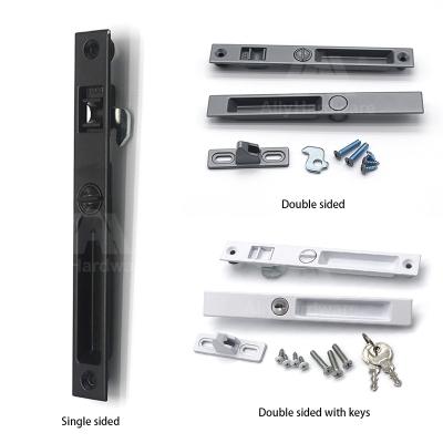 China Modern Aluminum Alloy Aluminum Door Accessories Single Side Window Sliding Lock for sale