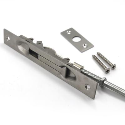 China Factory Price Modern 6 Inch Security Stainless Steel Lever Action Flow Bolt for sale