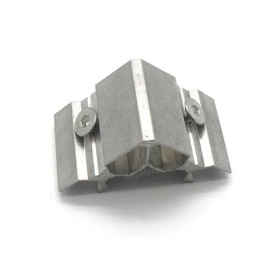 China Modern corner joint for common window corner die cast/90 degrees aluminum profile corner joint for sale