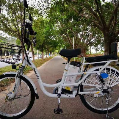 China Standard 20 24 26 Inch 48v Electric Bicycle With 8-30Ah Lithium Battery And 350W Power Bicycle Can Be Electric Pedal Assisted Riding for sale