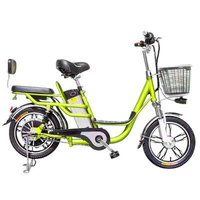 China China Vintage e Steel Cheap Electric Bike 48V Electric Bike 16 Inch City Bicycle for sale