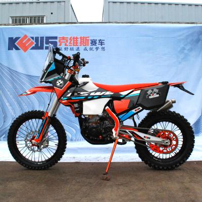 China KEWS Collect Moto 4 Stroke Enduro Motorcycle 450cc Dirt Bike 450cc Chinese Offroad Motorcycles 80/100-21 110/100-18 for sale