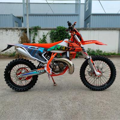 China KEWS Motocross Enduro Racing Motorcycles 2 Stroke 250cc Dirt Bike 250cc Off Road Motorcycles 80/100-21 110/100-18 for sale