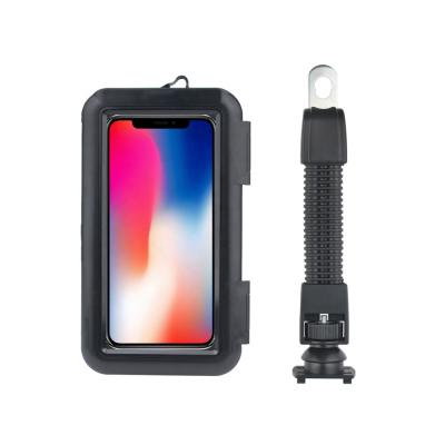 China 360 Adjustable High Quality Waterproof Bicycle Motorcycle Motorcycle Mobile Phone Cell Phone Holder Mount for sale